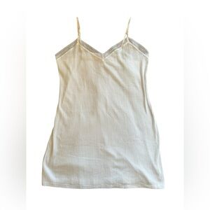 Victoria's Secret Ribbed Camisole Slip Dress.